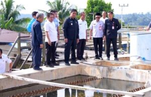 Bupati Barito Utara Sidak PDAM Muara Teweh Guna Pastikan Kualitas Air Bersih Sesuai Standar