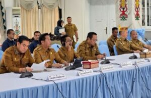 Wakil Bupati Barito Utara Hadiri Rapat Pimpinan Program Kartu Huma Betang Sejahtera di Palangkaraya