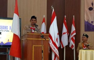 Bupati Barito Utara Tekankan Peran Pramuka dalam Membangun Karakter Generasi Muda Pada Muscab ke 10