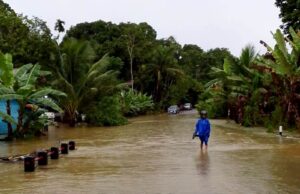 Dewan Harapkan Balai Besar Kalimantan Tengah Segera Tangani Jalan Poros Muara Teweh–Puruk Cahu KM 23 Yang Sering Terkena Banjir