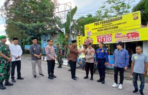 Bupati Barito Utara Tinjau Pos Ketupat Telabang 2026, Pastikan Kesiapan Pengamanan Idul Fitri