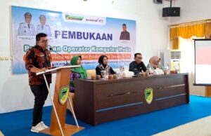Disnakertranskop UKM Gelar Pelatihan Operator Komputer Muda, Tingkatkan Daya Saing Tenaga Kerja