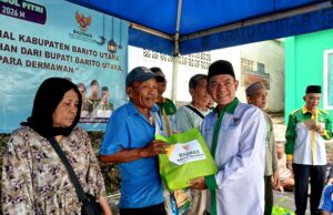 Baznas Barut Salurkan Ratusan Paket Ramadan, Wujud Kepedulian dan Kebersamaan Menjelang Idul Fitri