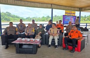 Pemkab Barut Ikuti Anev Kamtibmas dan Monitoring Wisata Lebaran 2026 Secara Virtual dari Posko Trinsing
