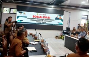 Sosialisasi Pelebaran Jalan Dalam Kota, Asisten III Tegaskan Pentingnya Penataan Infrastruktur