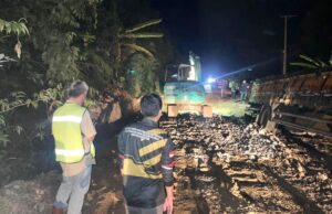Pemkab Barito Utara Bantu Penanganan Darurat Jalan Nasional Malawaken