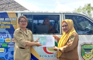 BPPD Barito Utara Buka Layanan Pembayaran PBB Keliling di Area Pasar Dermaga