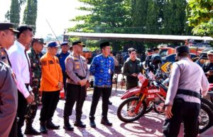 Antisipasi El Nino “Godzilla”, Sekda Barito Utara dan Kapolres Tegaskan Kesiapsiagaan Hadapi Karhutla