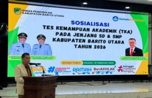 Dinas Pendidikan Barito Utara Gelar Sosialisasi Program TKA SD dan SMP Tahun 2026