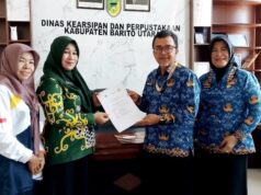 Dissiptaka Barut Jalin Kerja Sama dengan MI Islamiyah Muara Teweh, Dorong Peningkatan Literasi