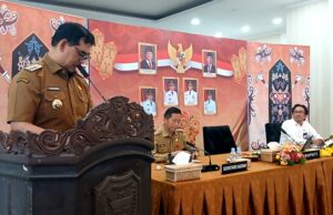 Bupati Barito Utara Efektivitas Anggaran pada Entry Meeting Evaluasi Perencanaan 2026