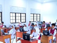 Bupati Barito Utara Tinjau Hari Pertama TKA di SDN Melayu 5, Tekankan Kejujuran di Atas Prestasi