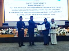 Bupati Barito Utara Sampaikan Apresiasi Atas Rekomendasi DPRD Terhadap LKPJ 2025