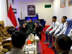 Dandim 1013 Muara Teweh Beri Motivasi Calon Paskibraka Barito Utara ke Tingkat Provinsi