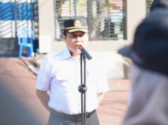 Picu Semangat Kerja, H Ardian Pimpin Apel Perdana Dinas Kominfosandi Barut