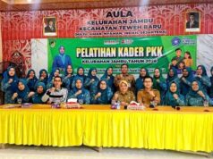 Pelatihan Kader PKK Kelurahan Jambu 2026 Perkuat Peran Keluarga Sehat dan Sejahtera