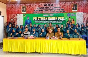 Pelatihan Kader PKK Kelurahan Jambu 2026 Perkuat Peran Keluarga Sehat dan Sejahtera