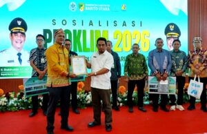 Bupati Barito Utara Dorong Penguatan Proklim untuk Hadapi Perubahan Iklim