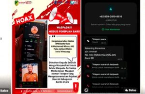 Masyarakat Diminta Waspada, Muncul Akun WA Palsu Catut Nama Pejabat Pemkab Barito Utara