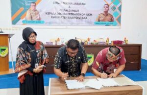 Mastur Pamit dari Dinas Nakertranskop UKM Barito Utara, Ungkap Capaian Penurunan Pengangguran