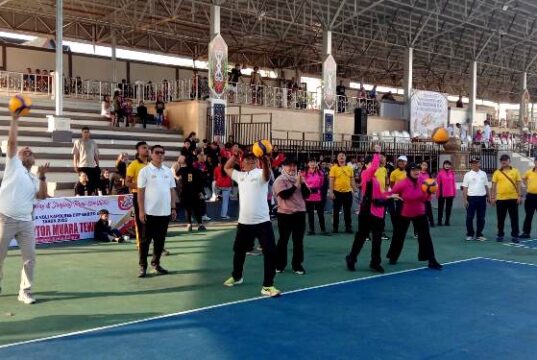 Asisten II Buka Kejuaraan Bola Voli Kapolres Cup 2026 Untuk Mendorong Prestasi dan Sportivitas