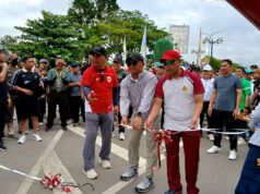 Bupati Barito Utara Launching Muara Teweh Car Free Day, Dorong Gaya Hidup Sehat dan Pengembangan UMKM