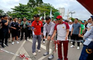 Bupati Barito Utara Launching Muara Teweh Car Free Day, Dorong Gaya Hidup Sehat dan Pengembangan UMKM