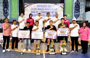 Kresna Barut Borong Gelar Juara, Kapolres Cup 2026 Ditutup Meriah di Arena Tiara Batara