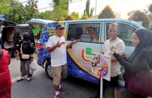 BPPD Barito Utara Hadir di Car Free Day, Permudah Masyarakat Bayar PBB-P2