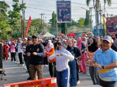 Bupati Barito Utara Ajak Masyarakat Hidup Sehat di CFD Muara Teweh, UMKM Lokal Ikut Bergeliat