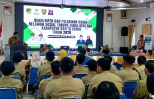 Wakil Bupati Barito Utara Buka Rekrutmen dan Pelatihan Dasar TAGANA, Relawan Harus Siap Hadapi Bencana