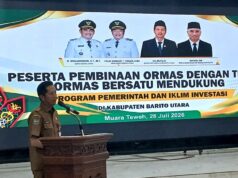 Bupati Ajak Ormas Dukung Program Pemerintah dan Iklim Investasi Di Barito Utara