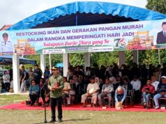 76 Ribu Benih Ikan Ditebar di Perairan Barut Guna Jaga Ekosistem dan Tingkatkan Kesejahteraan Masyarakat