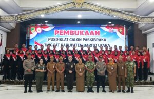 45 Calon Paskibraka Ikuti Pemusatan Diklat, Kesbangpol Siapkan Generasi Berkarakter Kebangsaan