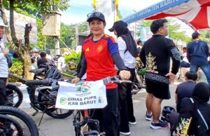 Naruk Saritani Apresiasi Gowes Bareng HUT Barut dan HUT Bhayangkara, Perkuat Kebersamaan Masyarakat