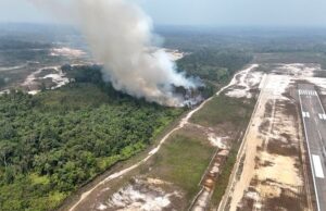 Penerbangan ke Muara Teweh Dibatalkan, Kabut Asap Ganggu Jarak Pandang