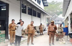 Pembangunan Pasar di PBB dan Pendopo Dikebut, Disdagrin Pastikan Kualitas dan Progres Tetap Terjaga