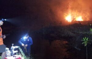 BPBD dan Disdamkarmat Barito Utara Padamkan Karhutla 1,54 Hektar di Desa Trinsing