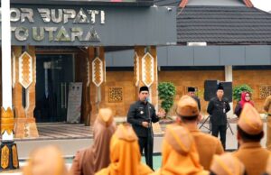Bupati Tekankan Disiplin dan Percepatan Pembangunan Barito Utara