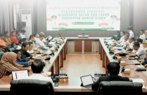 Bupati Barito Utara Tekankan Penanganan Karhutla, Jangan Tunggu Api Membesar, Segera Bergerak